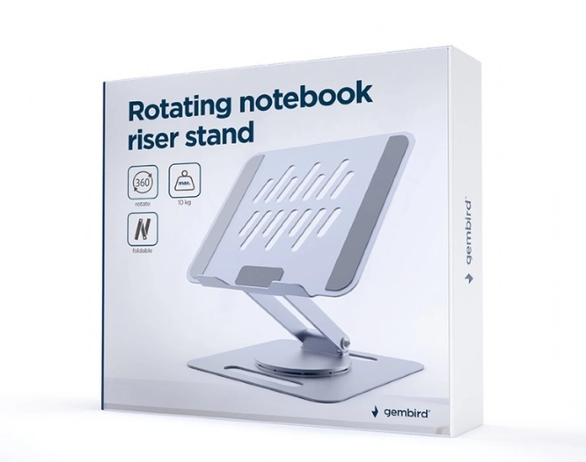Skládací stojan na notebook 15.6 palce šedý
