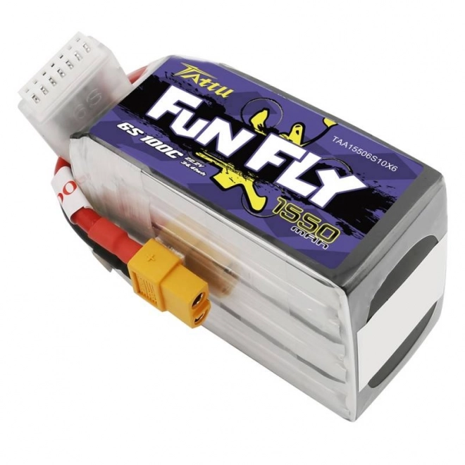 Baterie Tattu Funfly 1550mAh 22,2V 100C 6S1P XT60