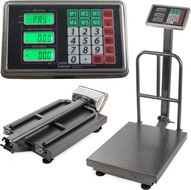 Elektronická skladová váha s LCD, 300 kg