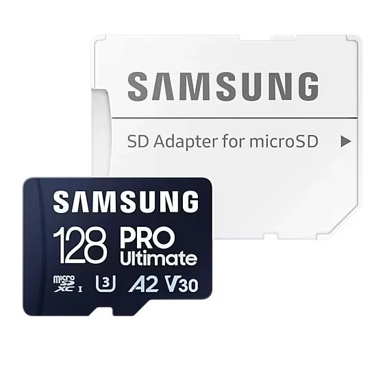 MicroSD karta SAMSUNG pro ultimate 128 GB + adaptér