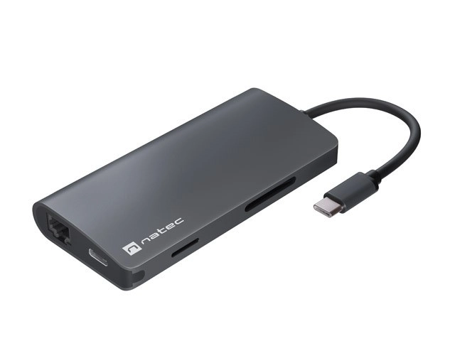 Multiportrální adaptér USB-C Natec Fowler 2 V2