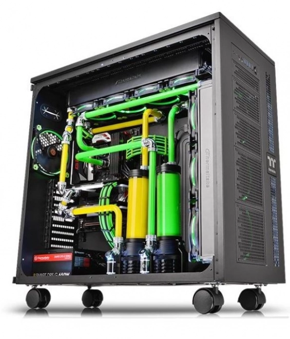 Chladicí trubky V-Tubler PETG 12mm - 16mm, 4x 100cm, průhledné