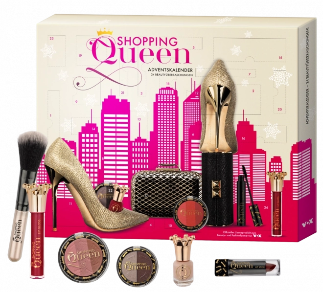 Adventní kosmetický kalendář Shopping Queen beauty