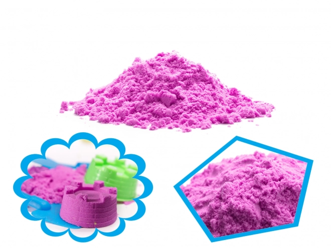 Kinetický písek 1kg – Fialový