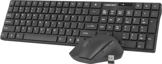 Bezdrátová klávesnice a myš Natec Stingray