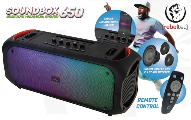 Bezdrátový reproduktor Rebeltec Soundbox 650