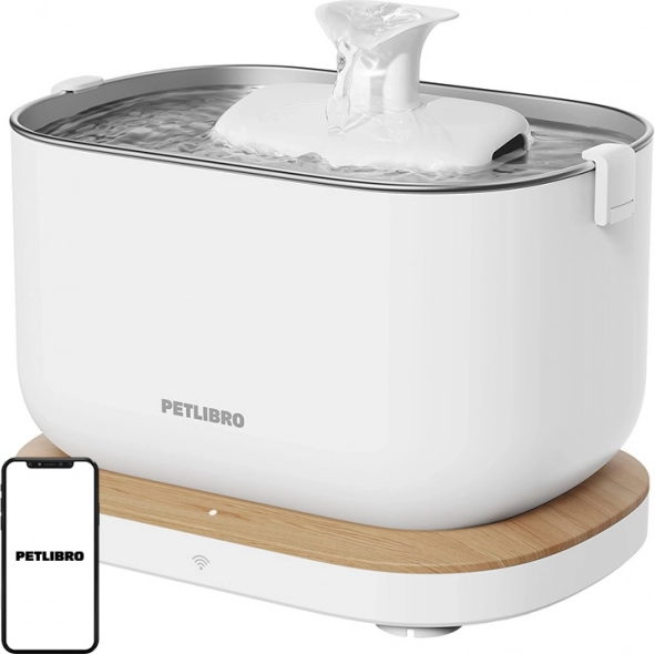 Petlibro Dockstream automatické pítko pro kočky s aplikací, 2,5 litru