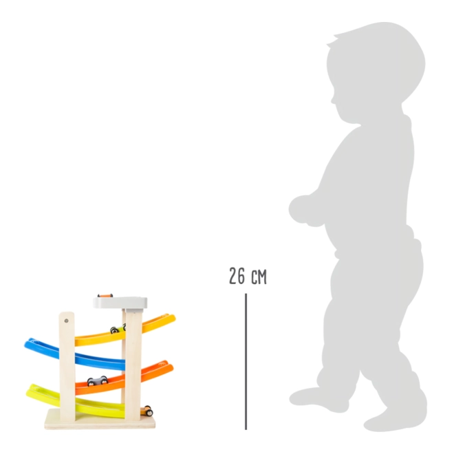 Zábavná a barevná dráha