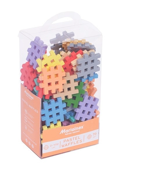 Mini Waffle Pastel 70 ks