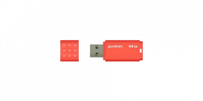 USB flash disk 128GB USB 3.0 oranžový