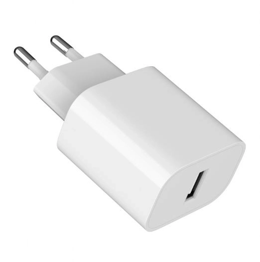 Univerzální USB nabíječka 2.4A bílá