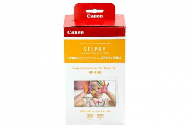 Canon RP-108 sada s barevným inkoustem a papírem 108 listů