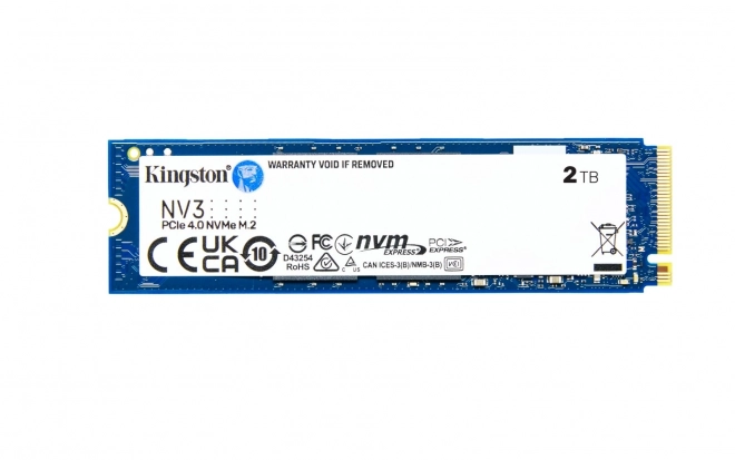 Kingston NV3 2TB PCIe 4.0 NVMe SSD