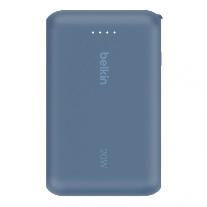 Powerbanka BoostCharge s vestavěným kabelem a portem-C 10000 mAh 20W modrá