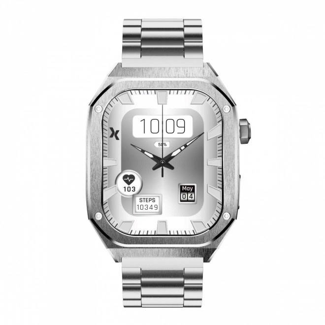 Elegantní pánské chytré hodinky Maxcom FW65 Iron S