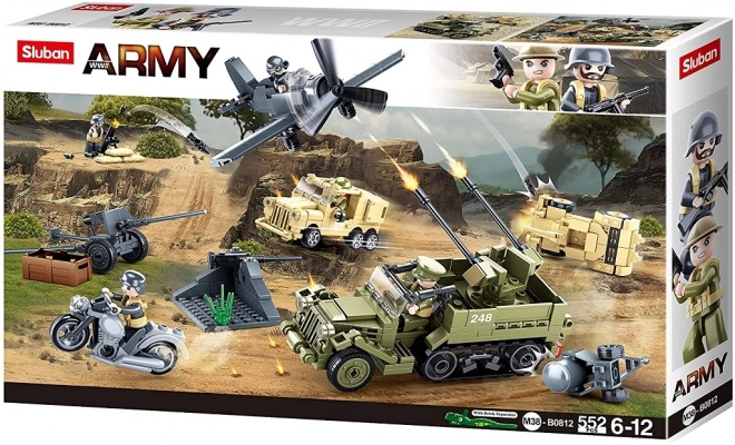 Sluban Army Vojenská Vozidla