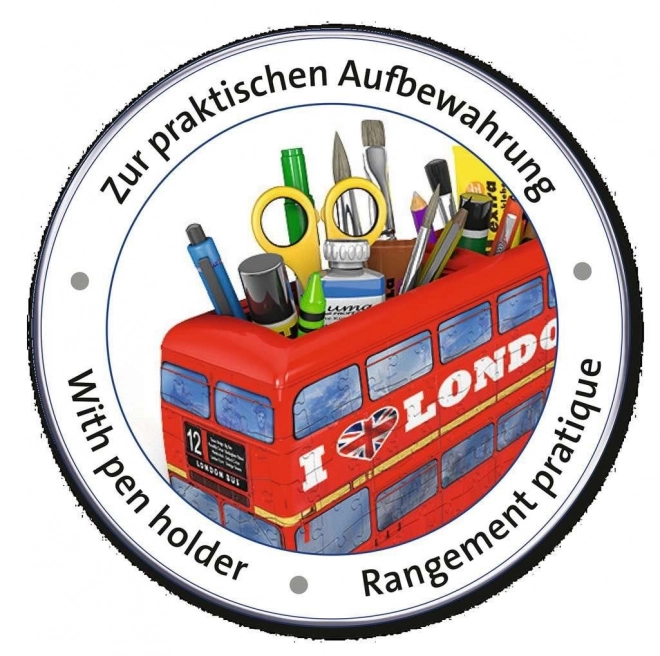 Ravensburger 3D puzzle londýnský autobus Doubledecker 216 dílků