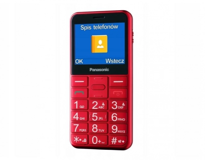 Telefon pro seniory KX-TU155 červený