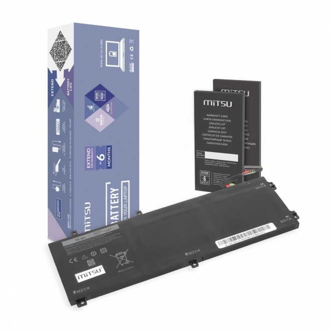 Baterie Dell XPS 15 9550 9560 H5H20 4910 mAh