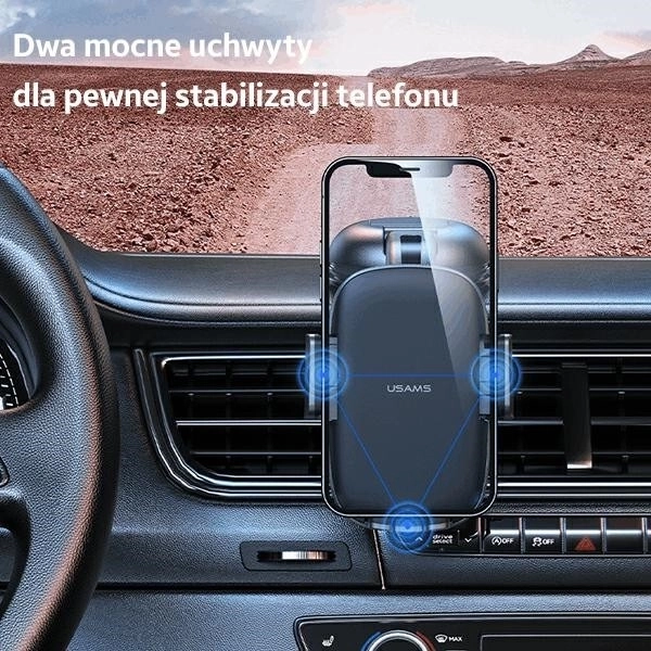 Držák do kokpitu nebo na čelní sklo US-ZJ063 Black