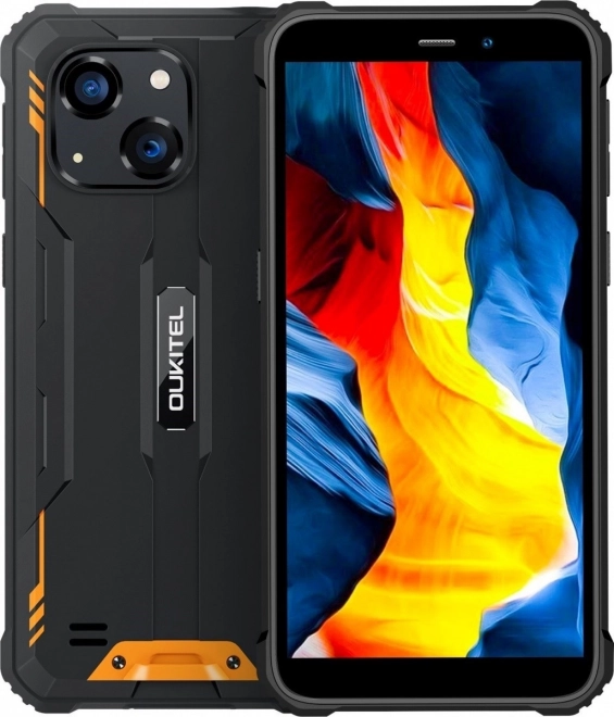 Chytrý telefon G2 4G odolný IP69K pomerančový