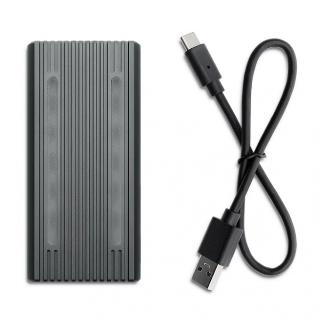 Externí obal na M.2 SSD disk s USB-C, RGB LED a kapacitou až 4TB