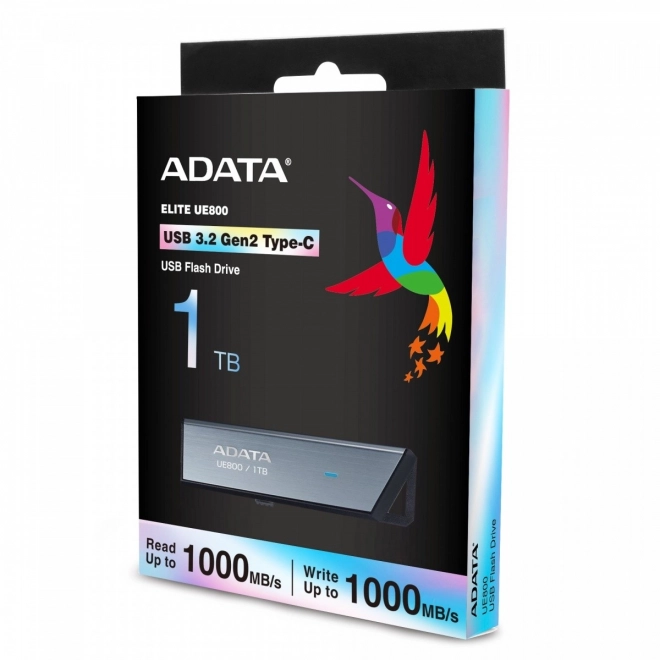 flash disk ADATA DashDrive Elite UE800 1TB USB‑C 3.2 Gen 2