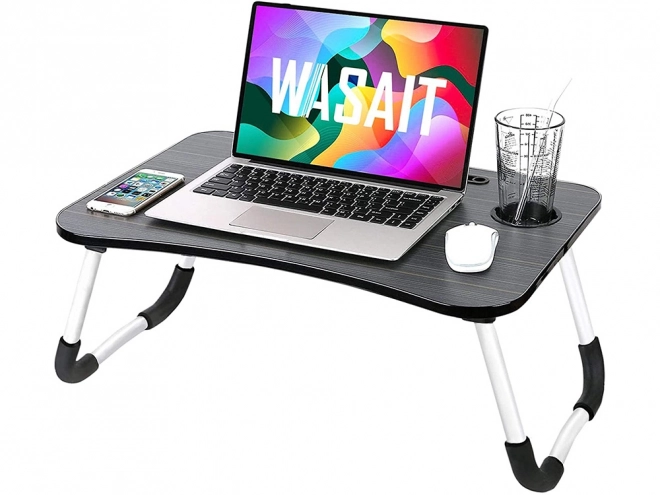 Skládací stolek na notebook na postel