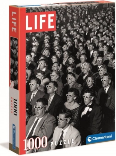 Ikonický motiv LIFE v černobílém provedení