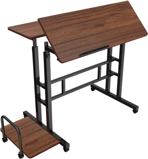 Výškové nastavení 67–115 cm pro práci vsedě i vestoje