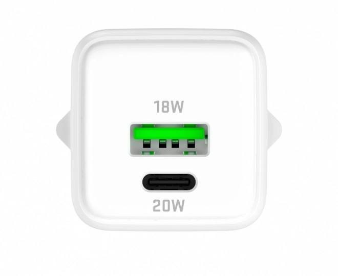 USB C/A 20W/18W 3A nabíječka s dodávkou energie QC3.0