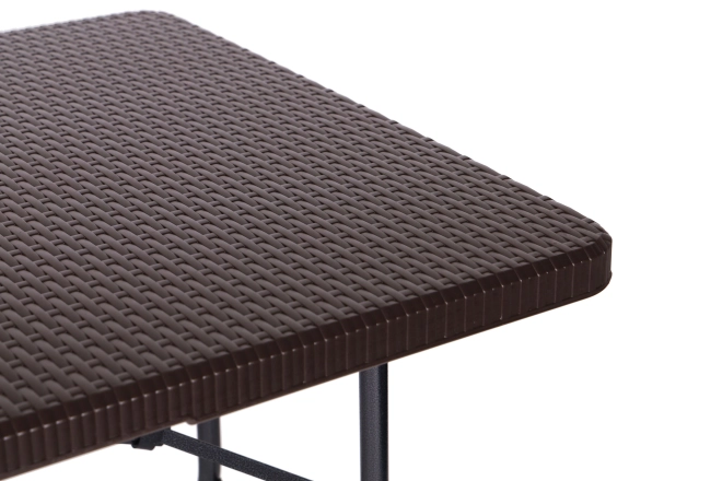 Odolná deska HDPE v elegantním ratanovém stylu