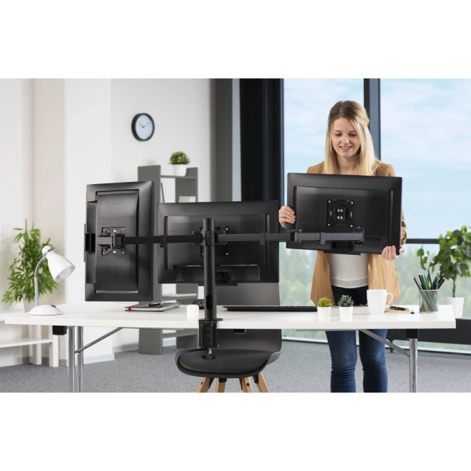 Držák na monitor a 3 ramena 13-27 palců