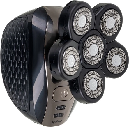 Hladké a rychlé holení s 6 rotačními hlavami