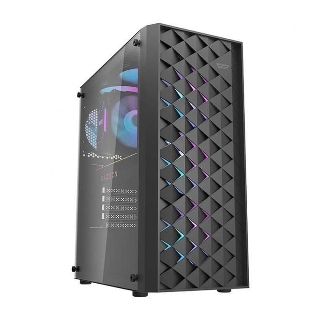 Počítačová skříň Darkflash DK351 s 4 ventilátory