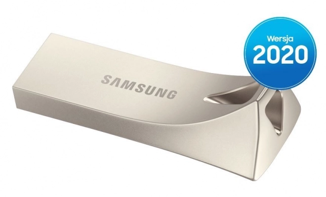 Pendrive BAR Plus USB 3.1 128 GB Stříbrná Šampaň