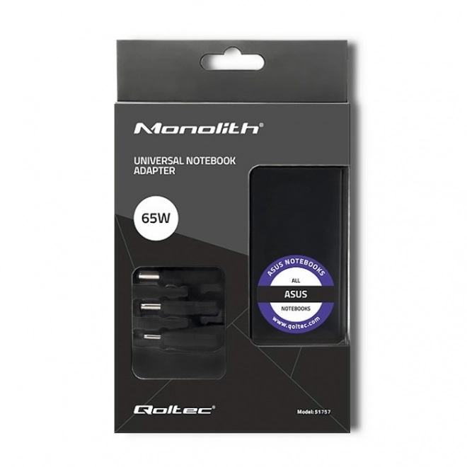 Specializovaný napájecí zdroj pro Asus | 65W | 3 zástrčky |+ napájecí kabel