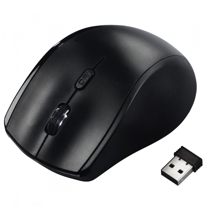 Optická myš pro leváky Riano Black