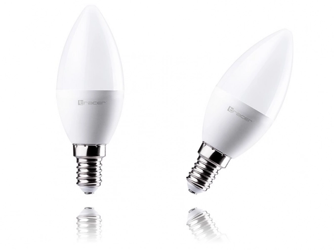 LED žárovka E14 5W teplá jasná 3000K