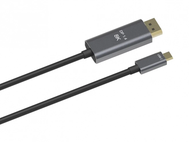Displejový kabel s USB-C a DisplayPort 1.4, 1,8 m