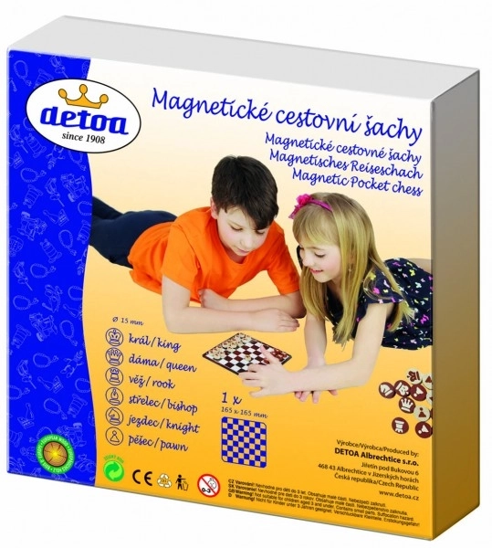 Magnetické cestovní šachy Detoa