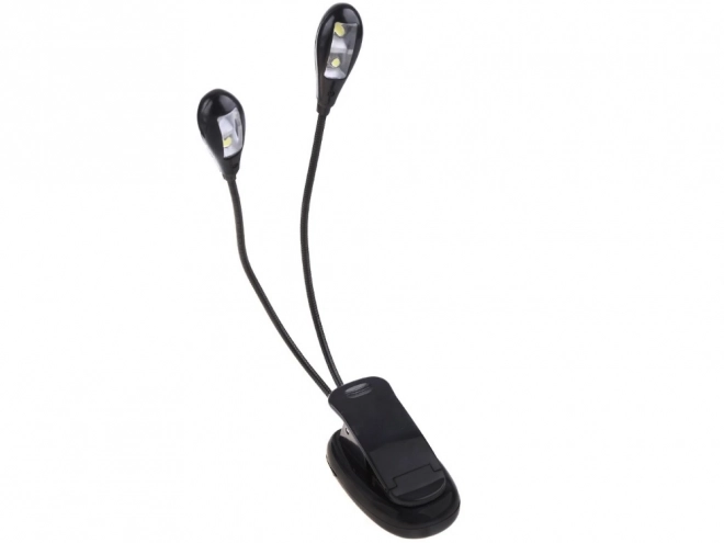 Stolní lampa s dvojitým klipem