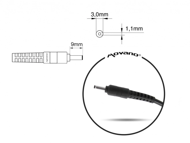 Nabíječka/nabíječka 19v 3.16a (3.0x1.1) - samsung 60W