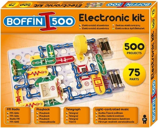 Elektronická stavebnice BOFFIN I 500