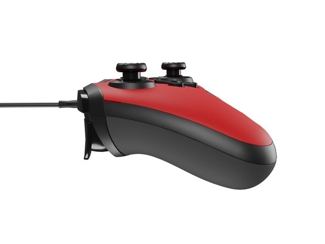 Genesis Mangan 300 drátový gamepad pro PC/Switch/Mobil Red