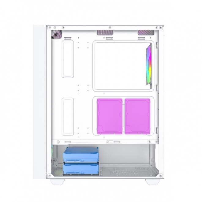 Midi Tower Case Fornax 4000 ARGB bílá
