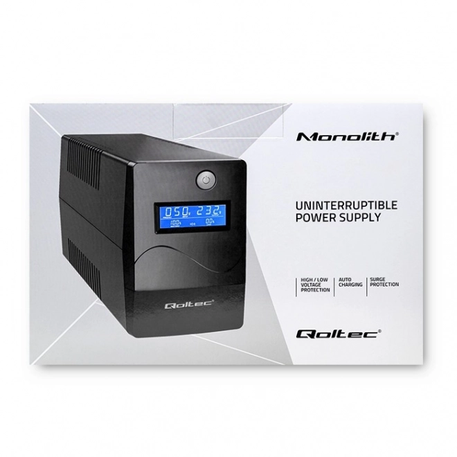 Záložní zdroj energie UPS s LCD displejem