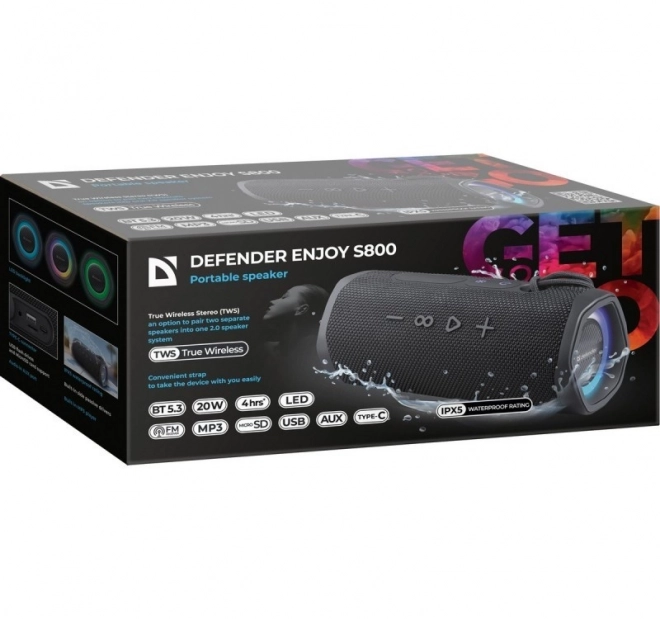 ENJOY S800 20W Bluetooth reproduktor černý