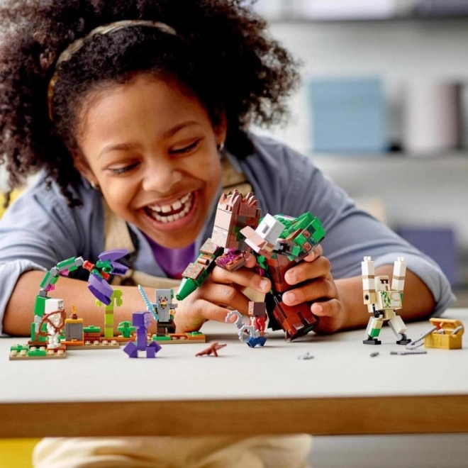 Lego Minecraft Džunglová obluda