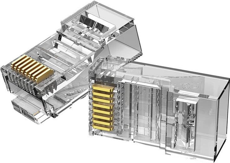 Transparentní tělo pro snadnou kontrolu zapojení